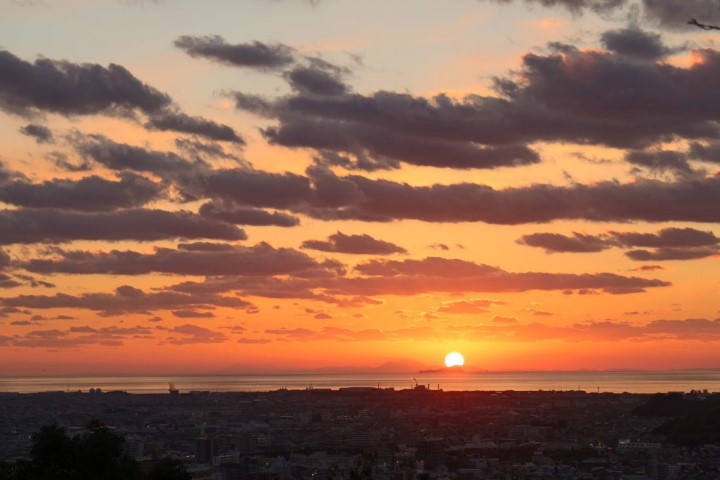 日の出 亘理町 初日の出 2016